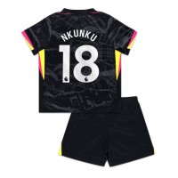 Echipament fotbal Chelsea Christopher Nkunku #18 Tricou Treilea 2024-25 pentru copii maneca scurta (+ Pantaloni scurti)